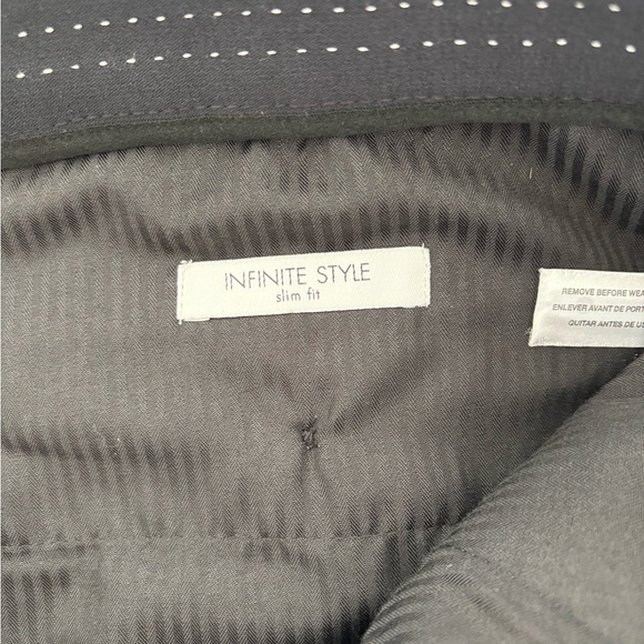 Calvin Klein Suit Navy Blue 2 Pc: XL/TL Slim Fit (42) Pants 33 x 32 - Picture 16 of 16